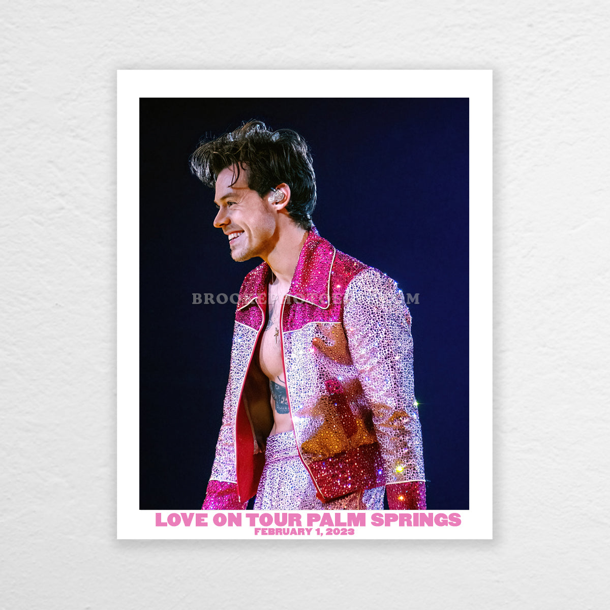 Palm Springs Night 2 Poster Print