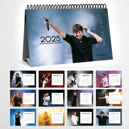 2025 Louis Tomlinson Desk Calendar