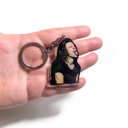 Long Hair Harry Keychain