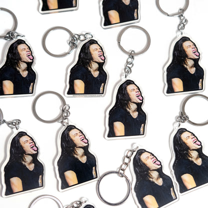 Long Hair Harry Keychain