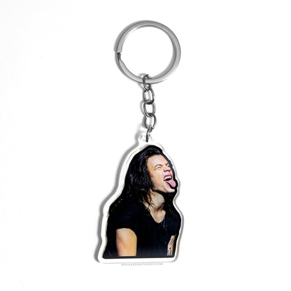 Long Hair Harry Keychain