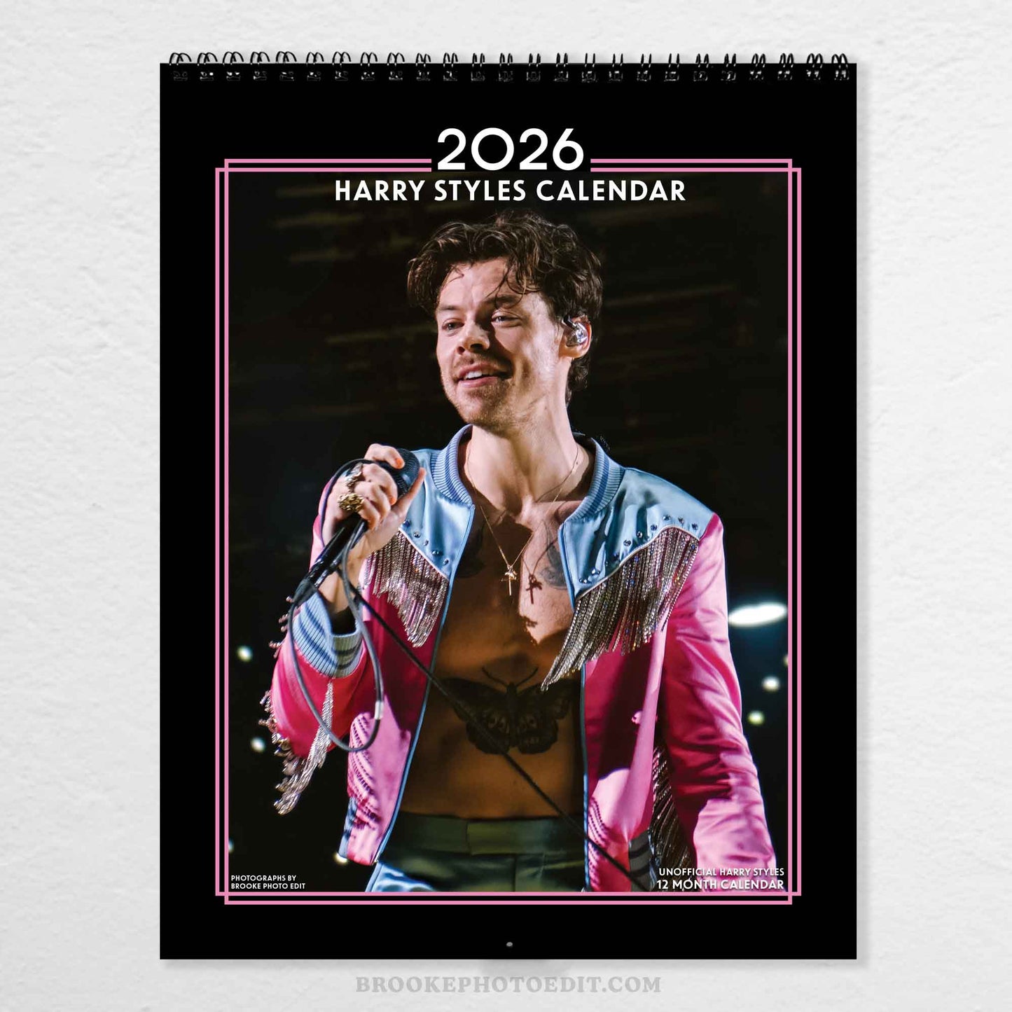 2026 Harry Styles Wall Calendar