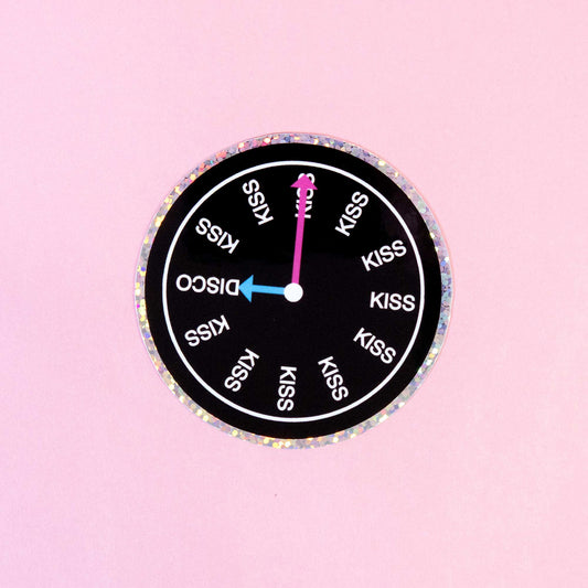 Kiss Disco Sticker