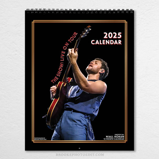 2025 Niall Horan Wall Calendar