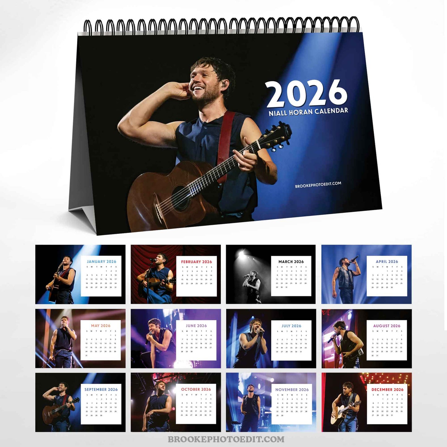 2026 Niall Horan Desk Calendar