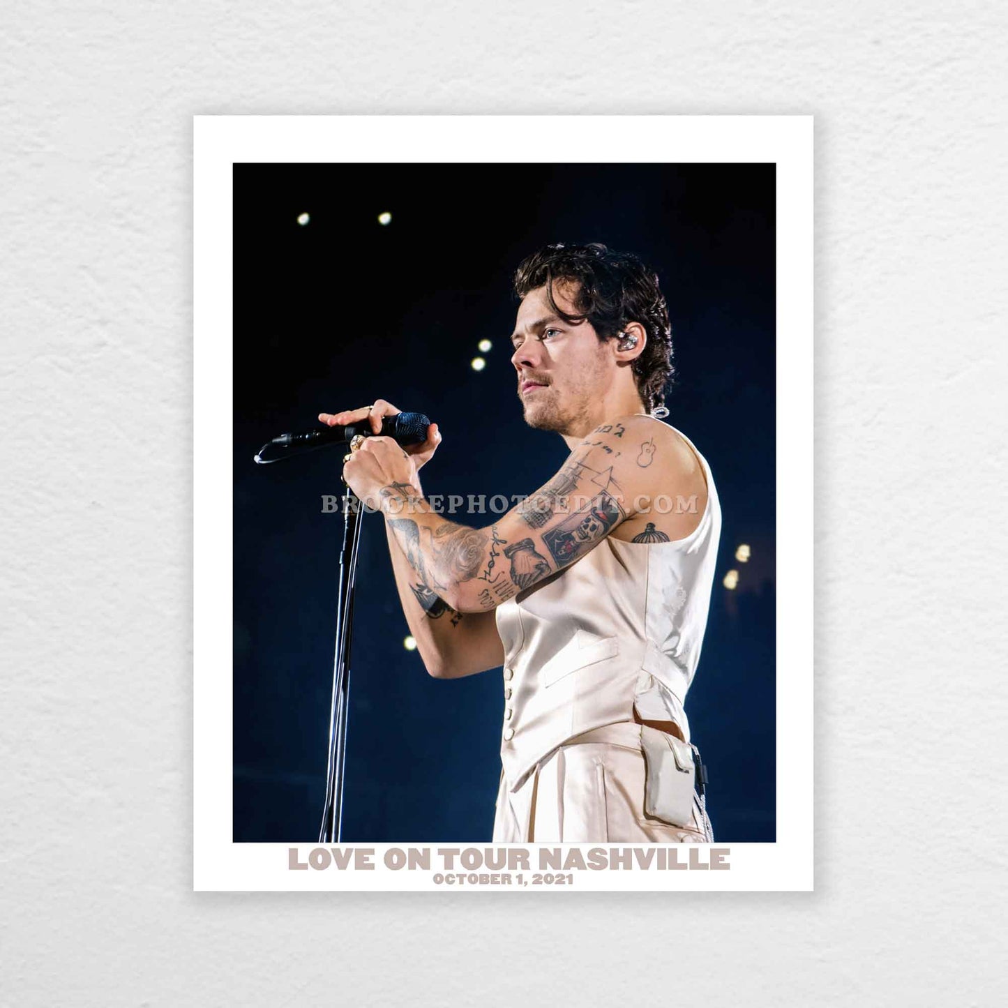 Harry Love On Tour Nashville Night 2 Print