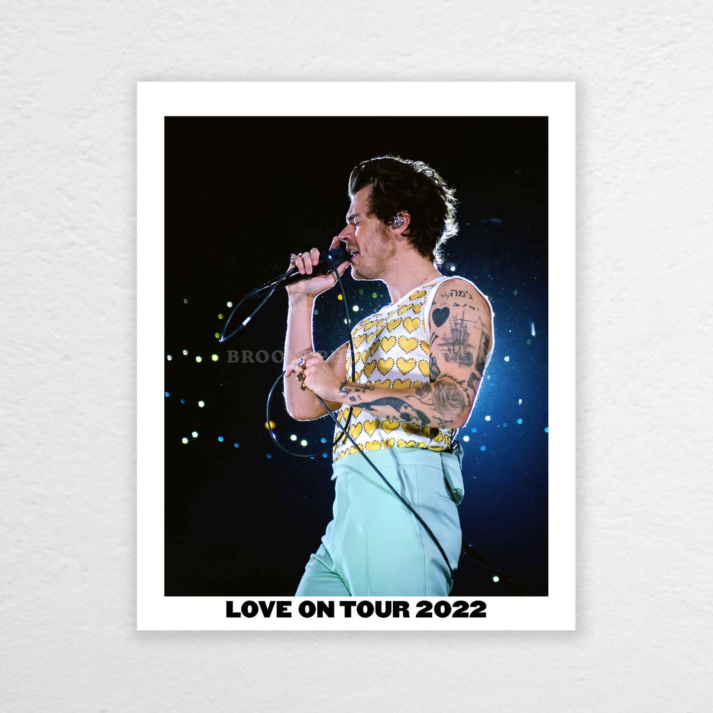 Harry Love On Tour Chicago Night 6 Print