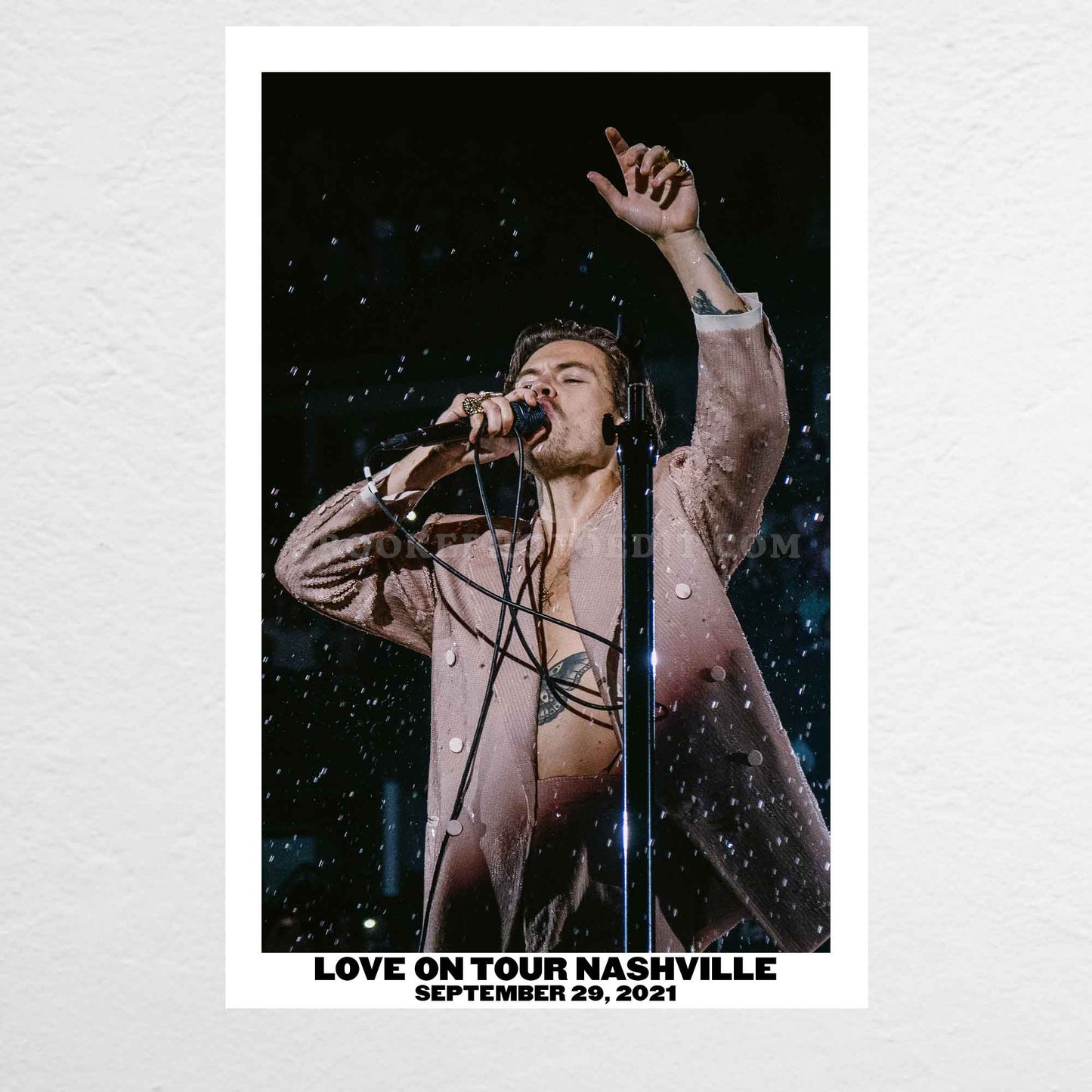 Harry Love On Tour Nashville Night 1 Print