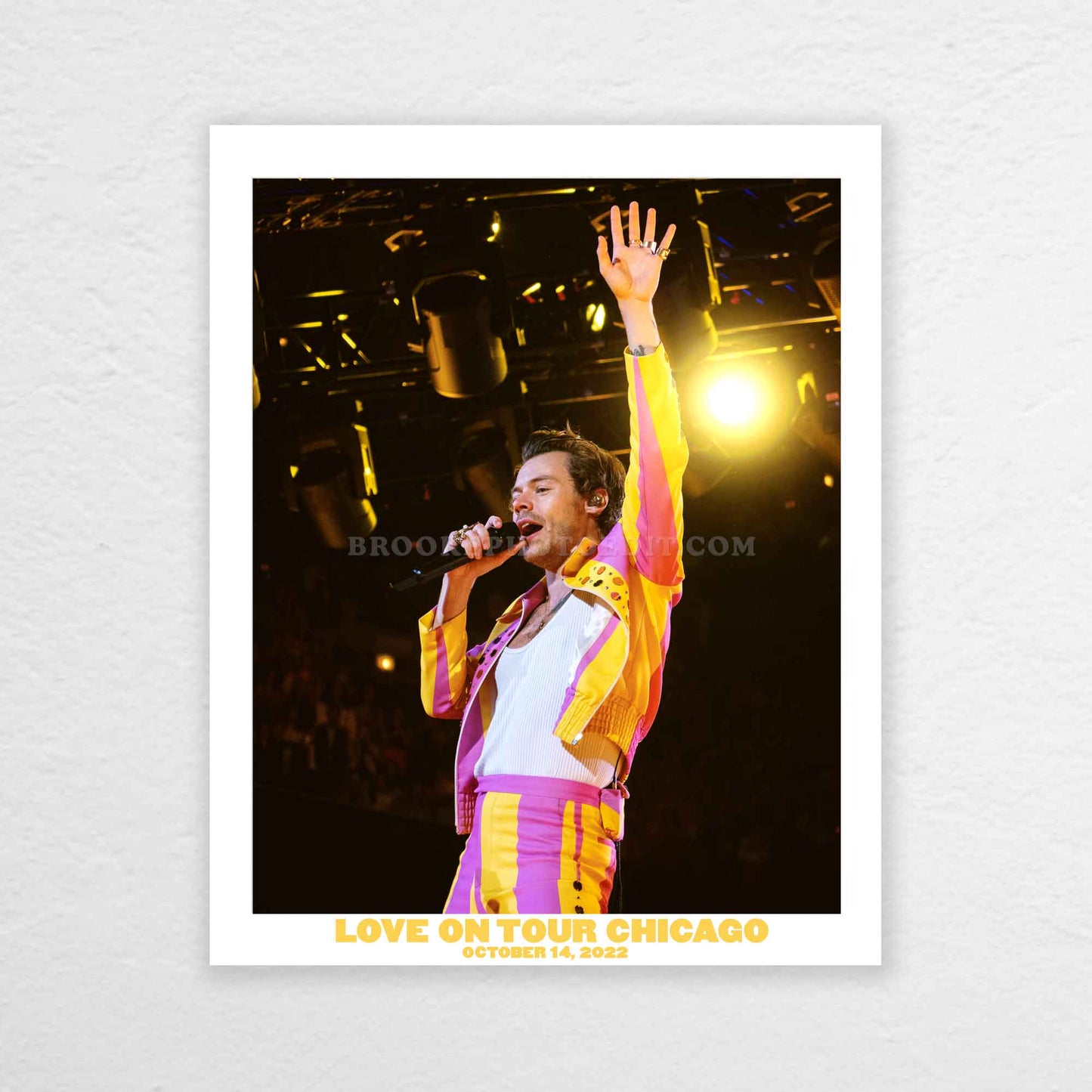 Harry Love On Tour Chicago Night 5 Print