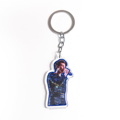 Los Angeles Night 14 Keychain