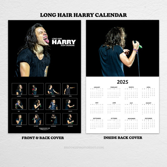 2024 Long Hair Harry Calendar