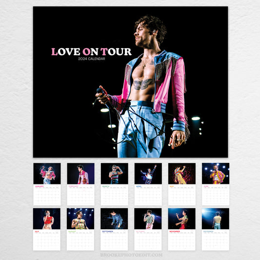 2024 Harry Styles Love On Tour Calendar