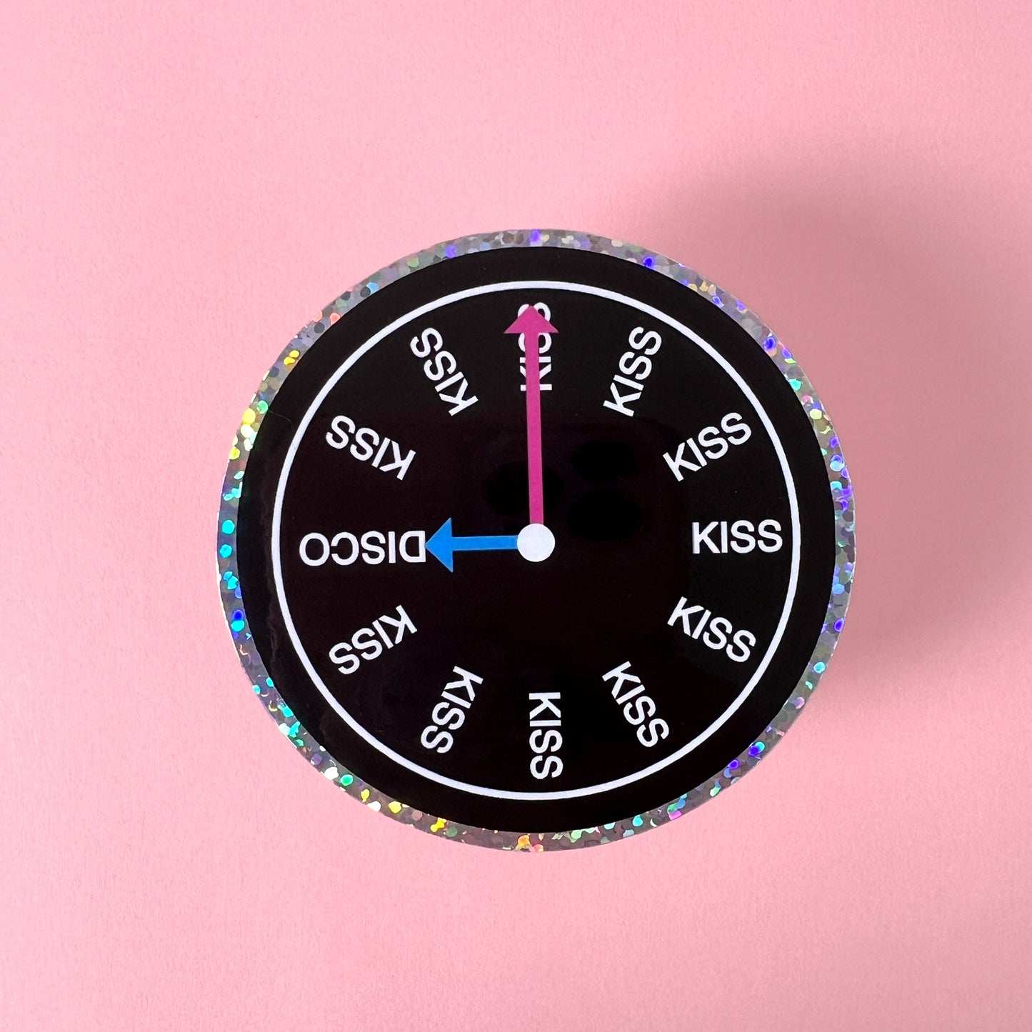 Kiss Disco Sticker