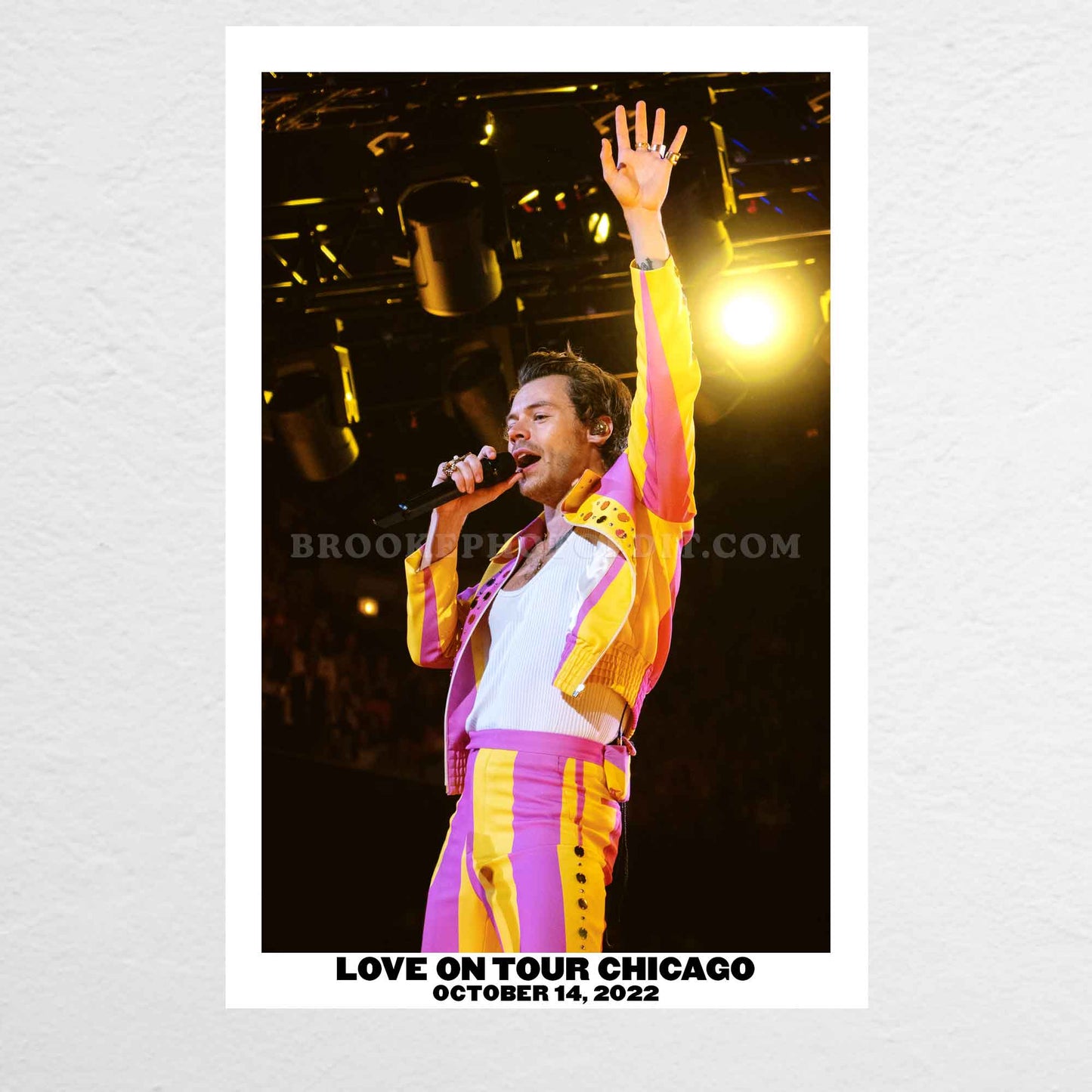 Harry Love On Tour Chicago Night 5 Print