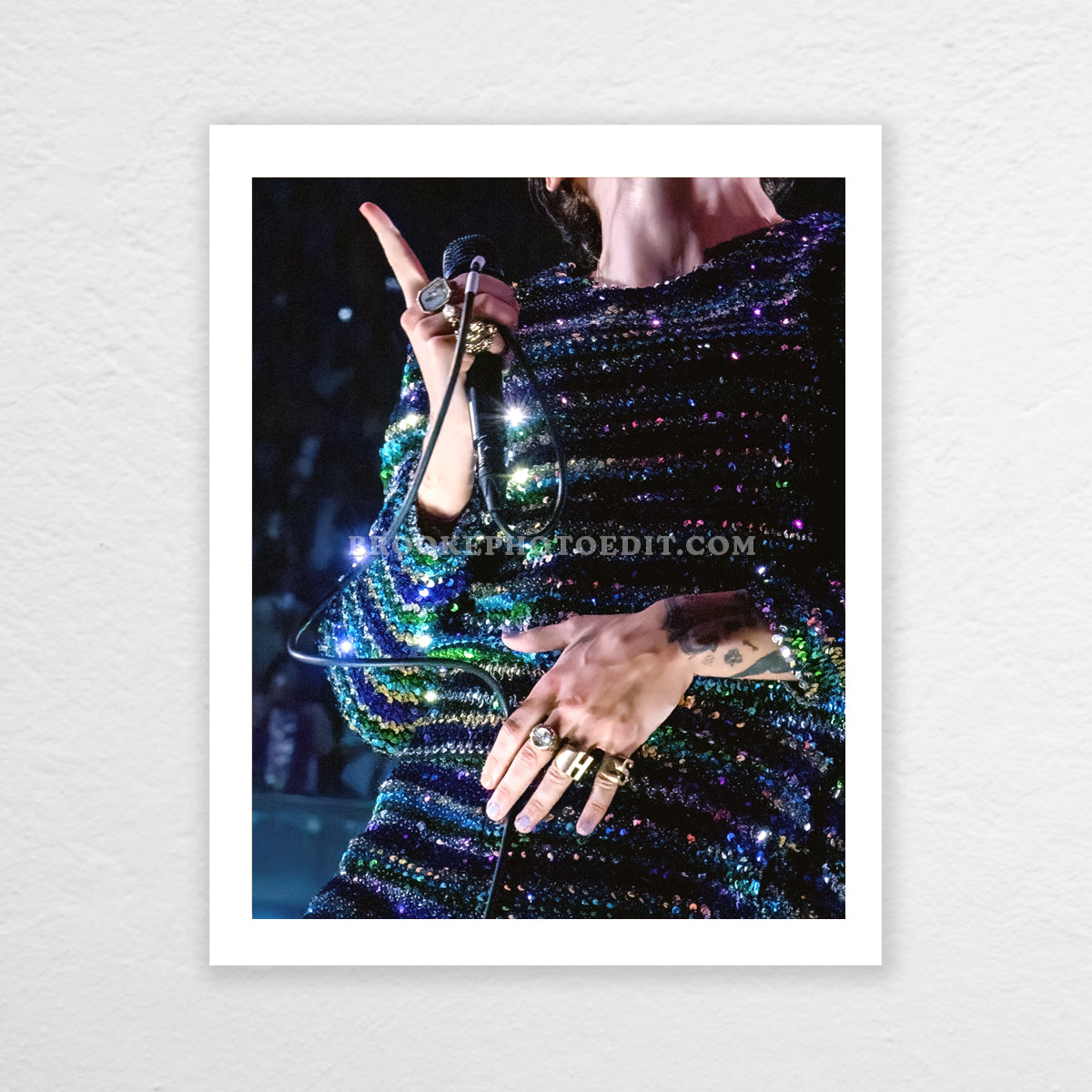 LA Night 14 Poster Print