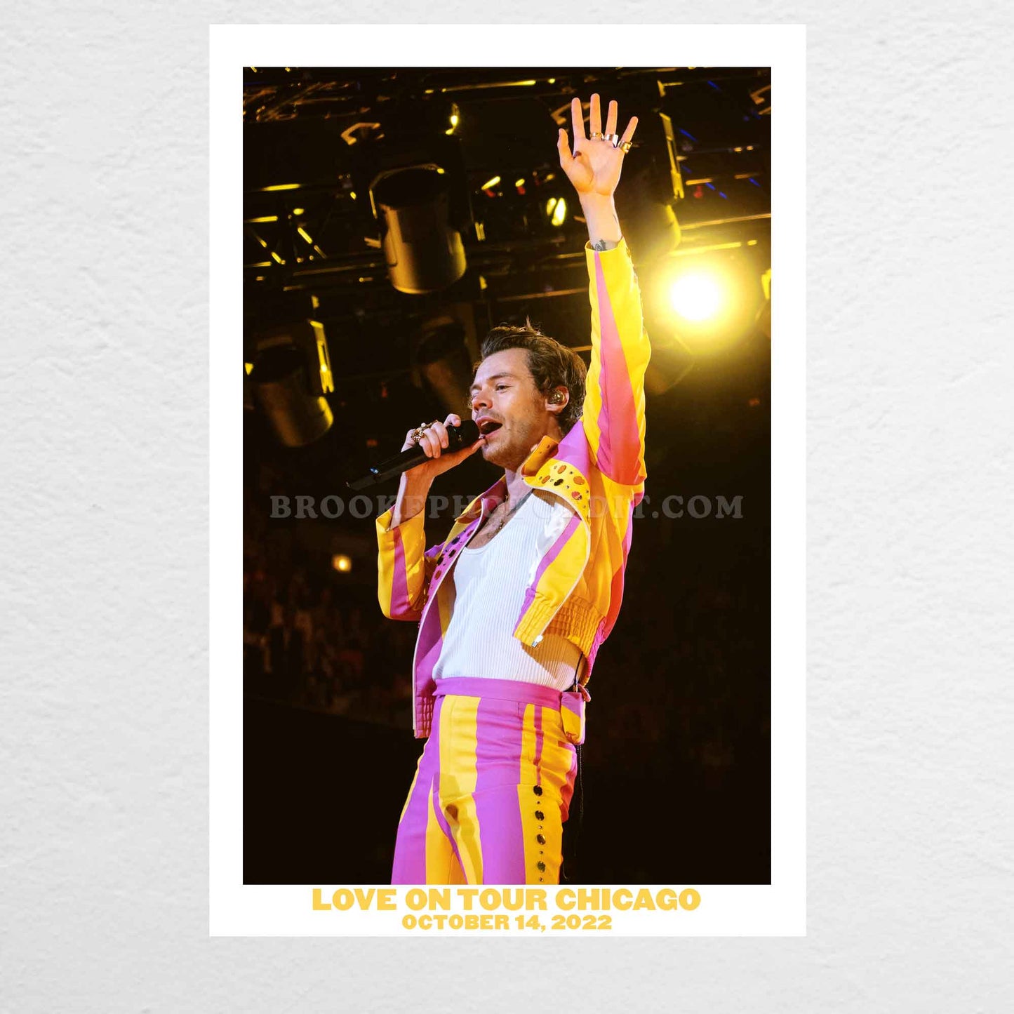 Harry Love On Tour Chicago Night 5 Print