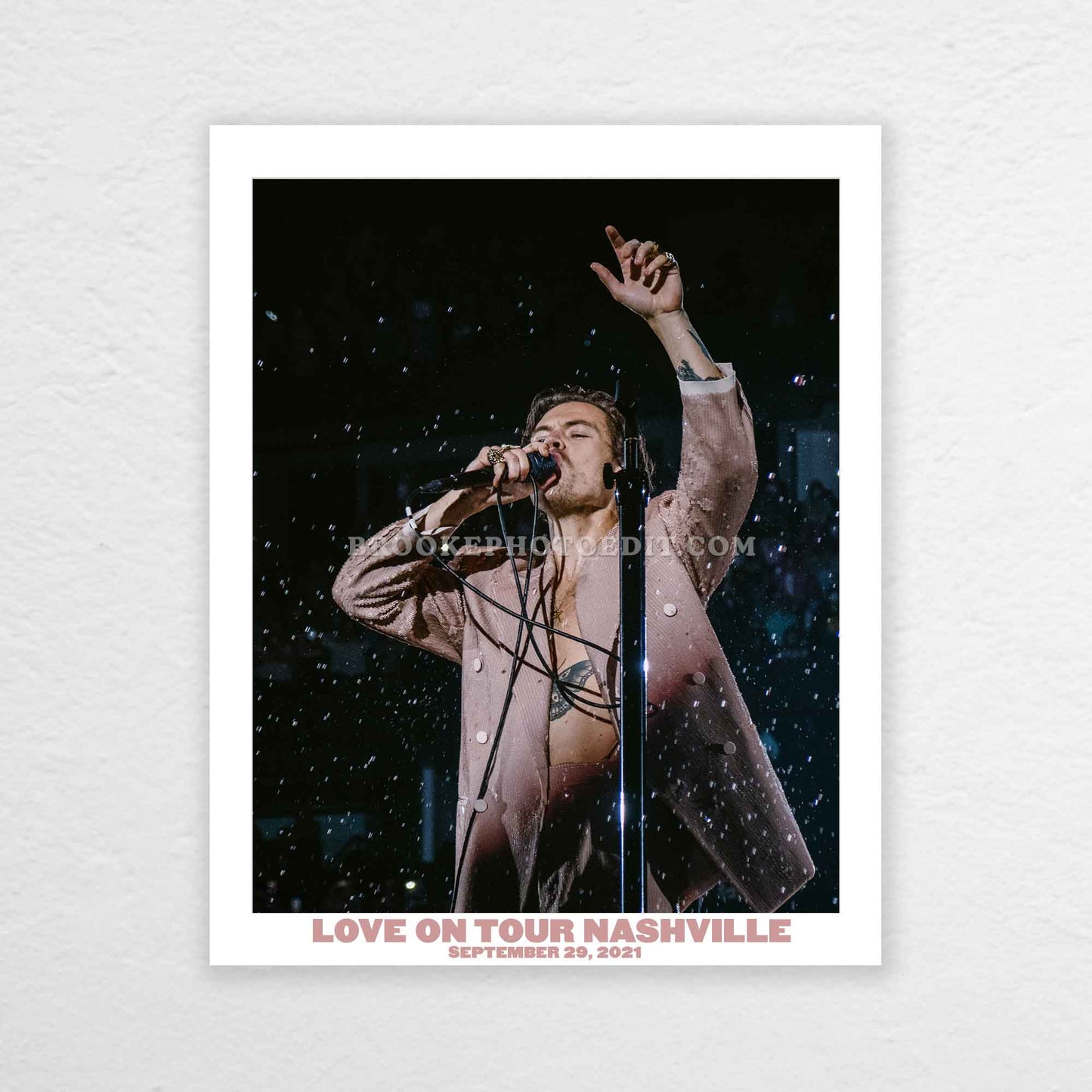 Harry Love On Tour Nashville Night 1 Print