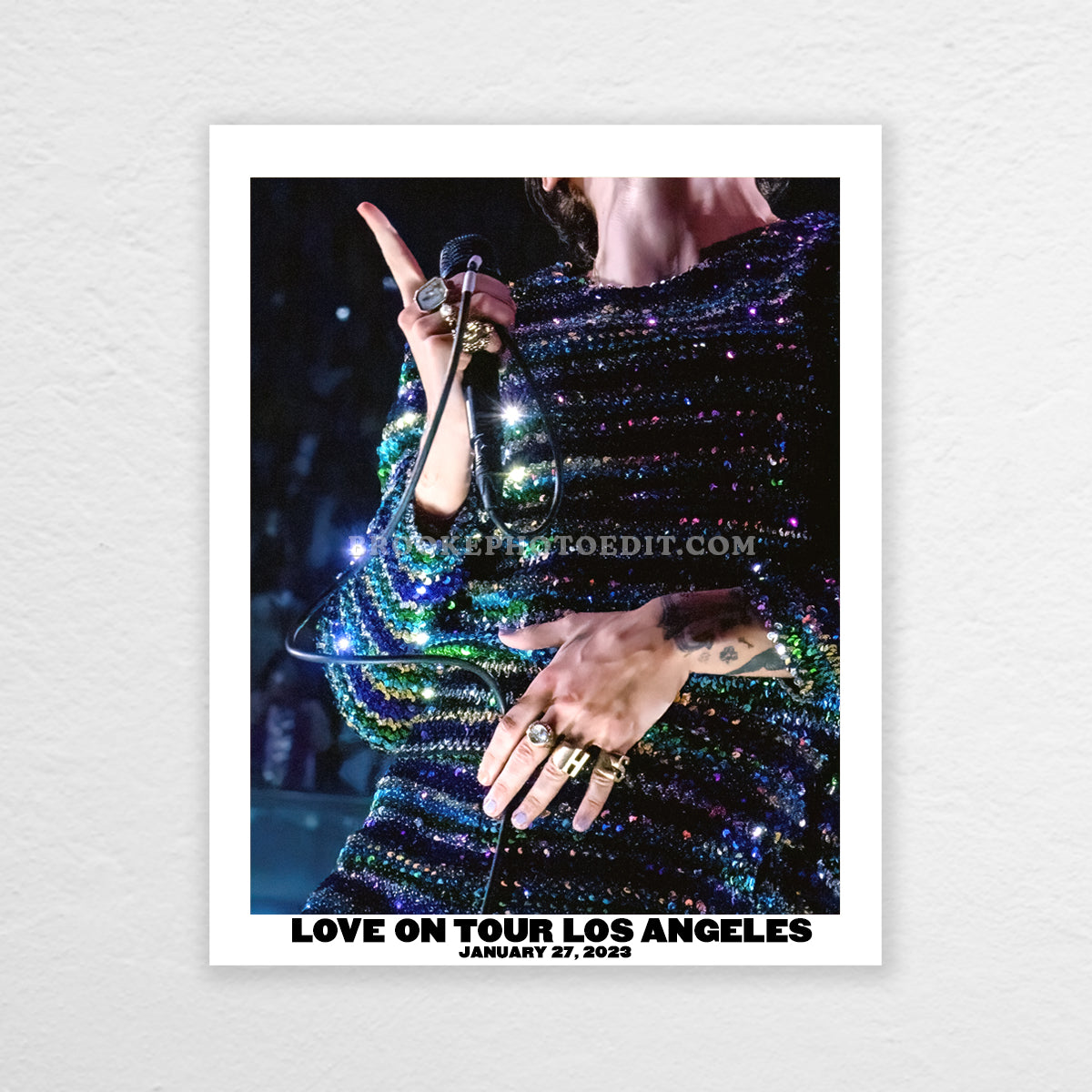 LA Night 14 Poster Print