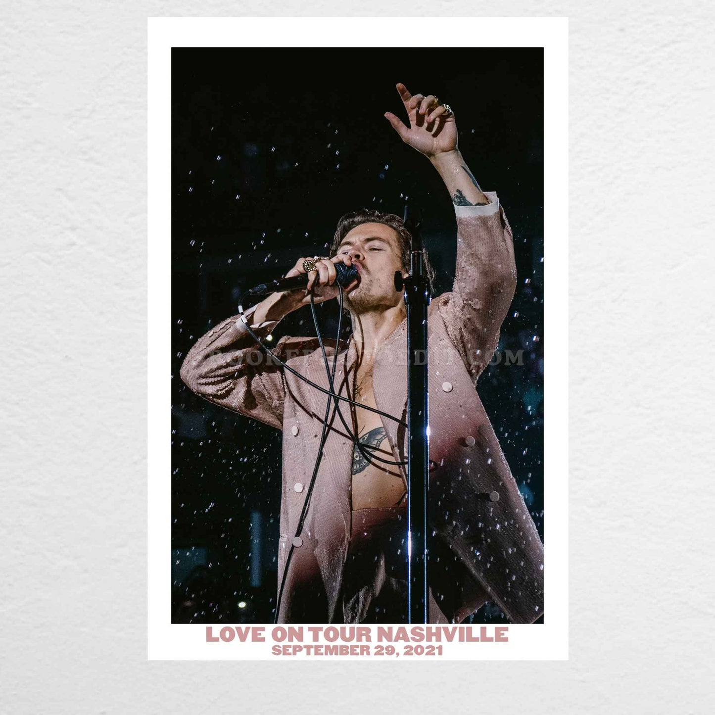 Harry Love On Tour Nashville Night 1 Print