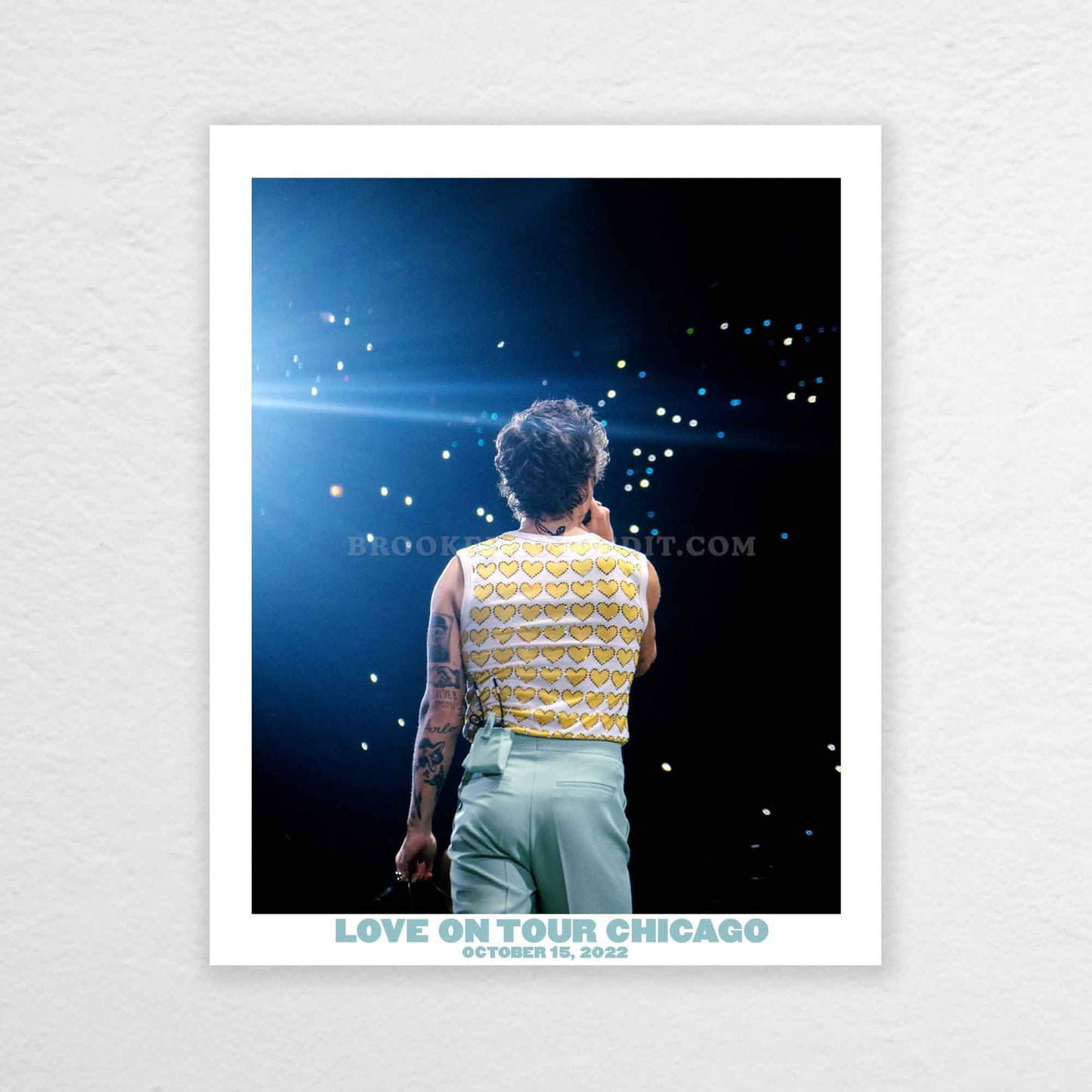 Harry Love On Tour Chicago Night 6 Print