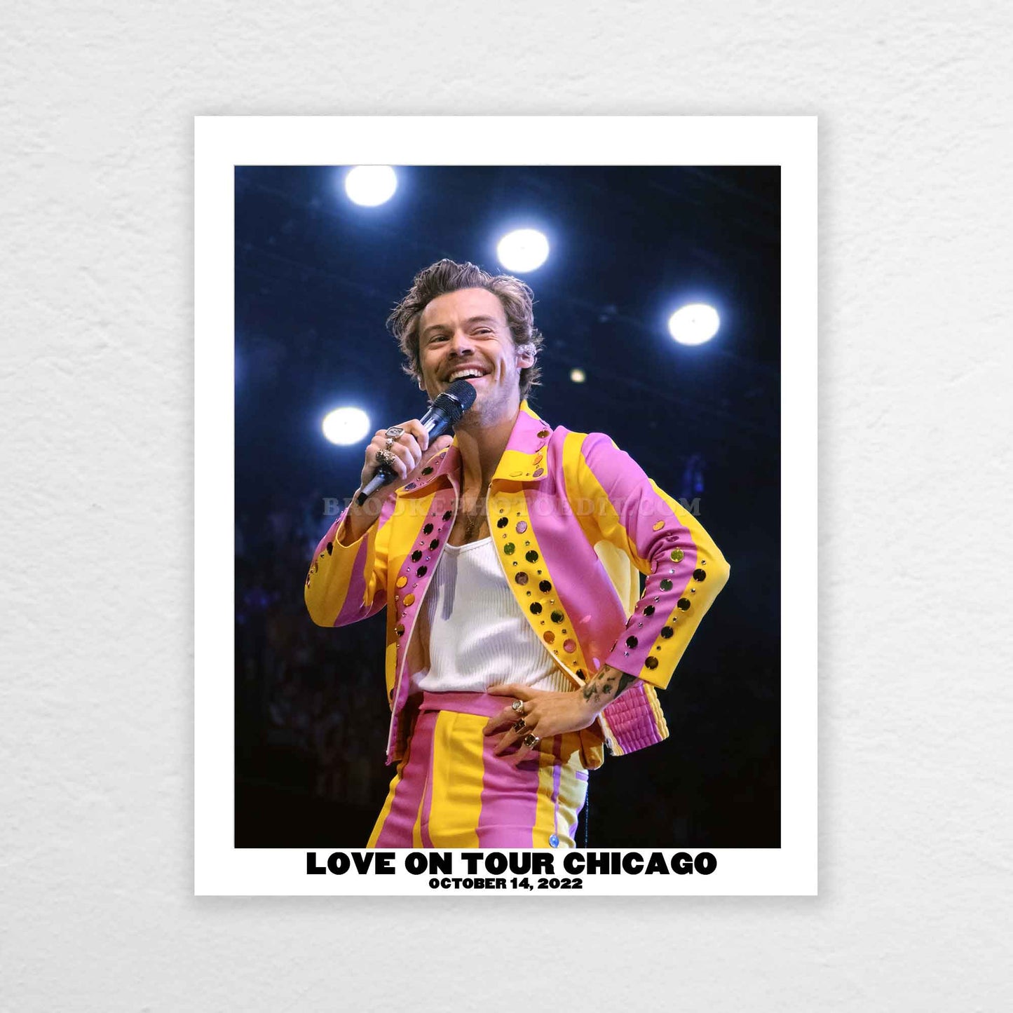 Harry Love On Tour Chicago Night 5 Print