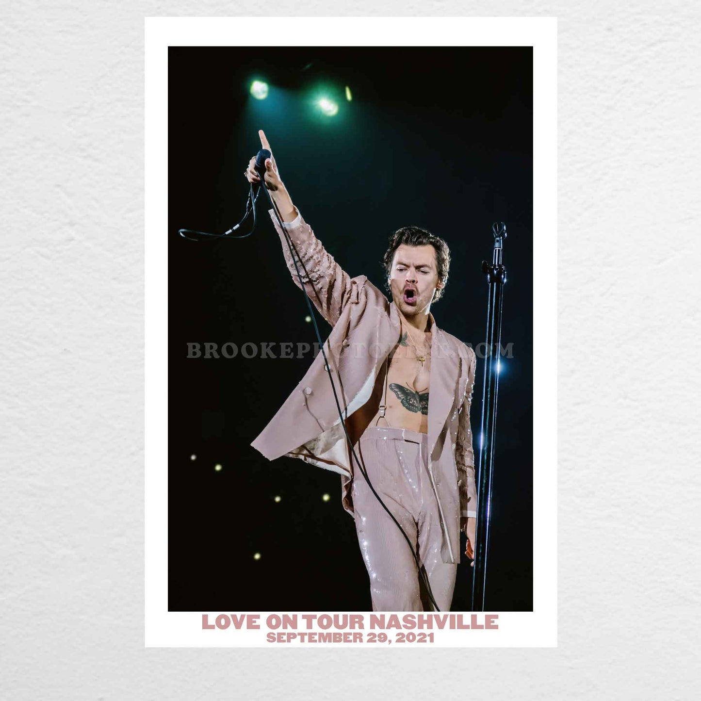 Harry Love On Tour Nashville Night 1 Print