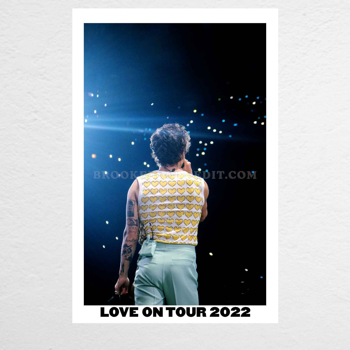 Harry Love On Tour Chicago Night 6 Print