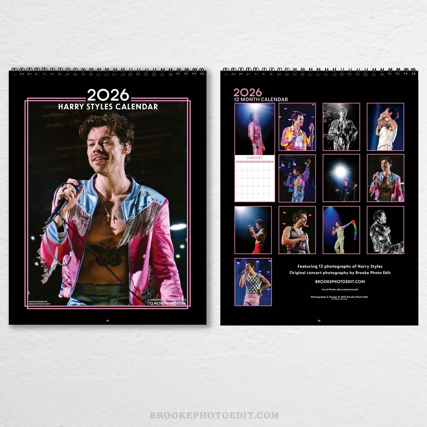 2026 Harry Styles Wall Calendar