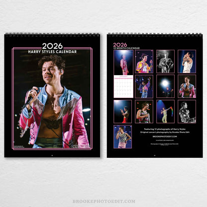 2026 Harry Styles Wall Calendar