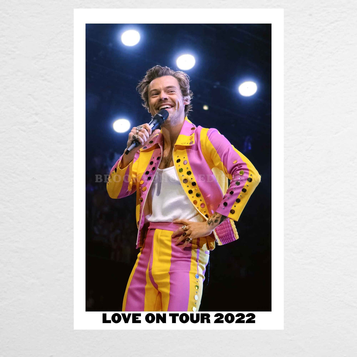 Harry Love On Tour Chicago Night 5 Print