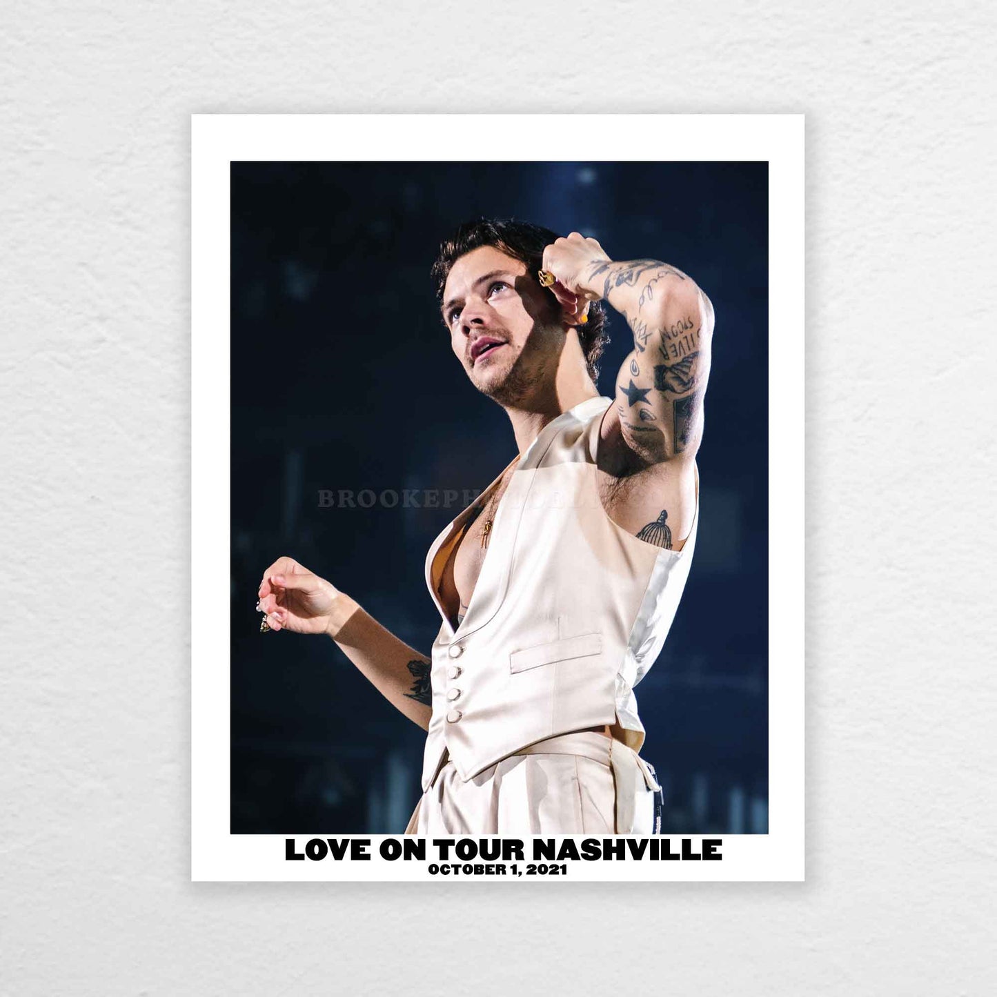 Harry Love On Tour Nashville Night 2 Print