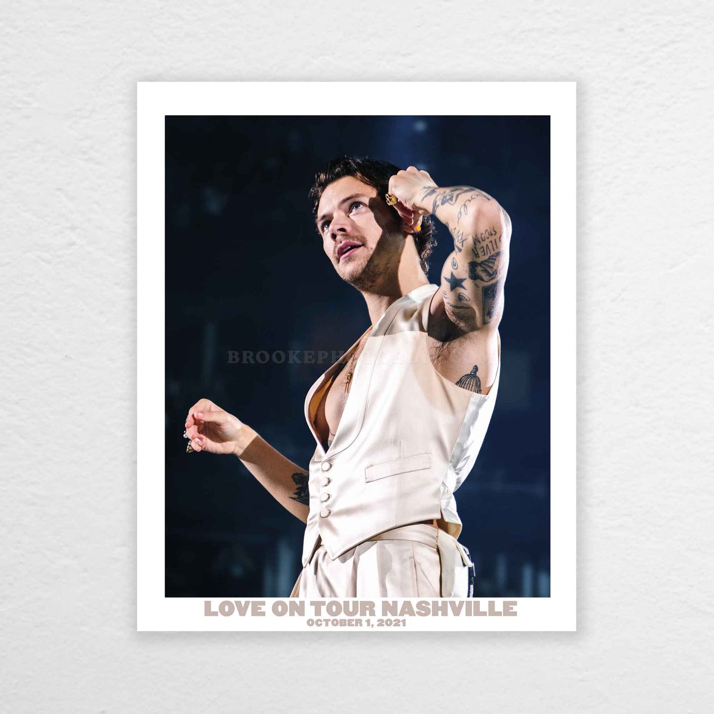 Harry Love On Tour Nashville Night 2 Print