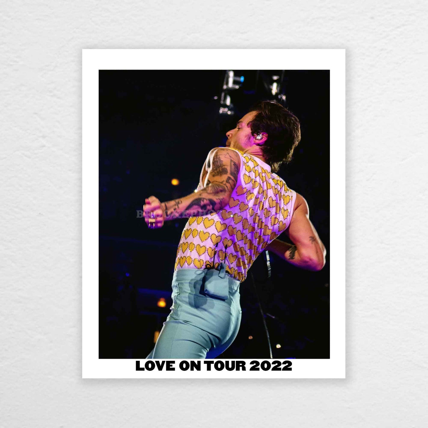 Harry Love On Tour Chicago Night 6 Print