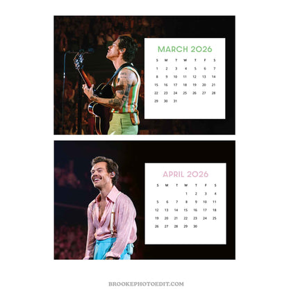 2026 Harry Styles Desk Calendar