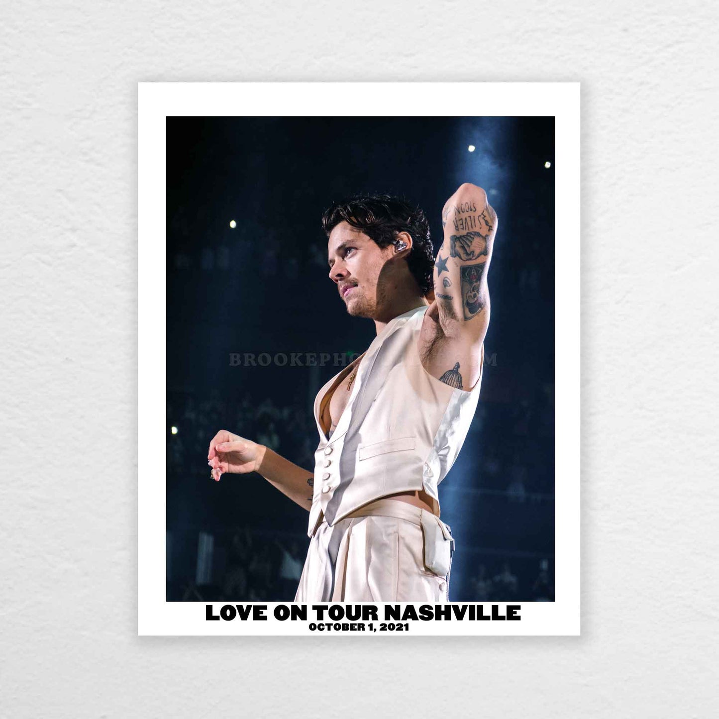 Harry Love On Tour Nashville Night 2 Print