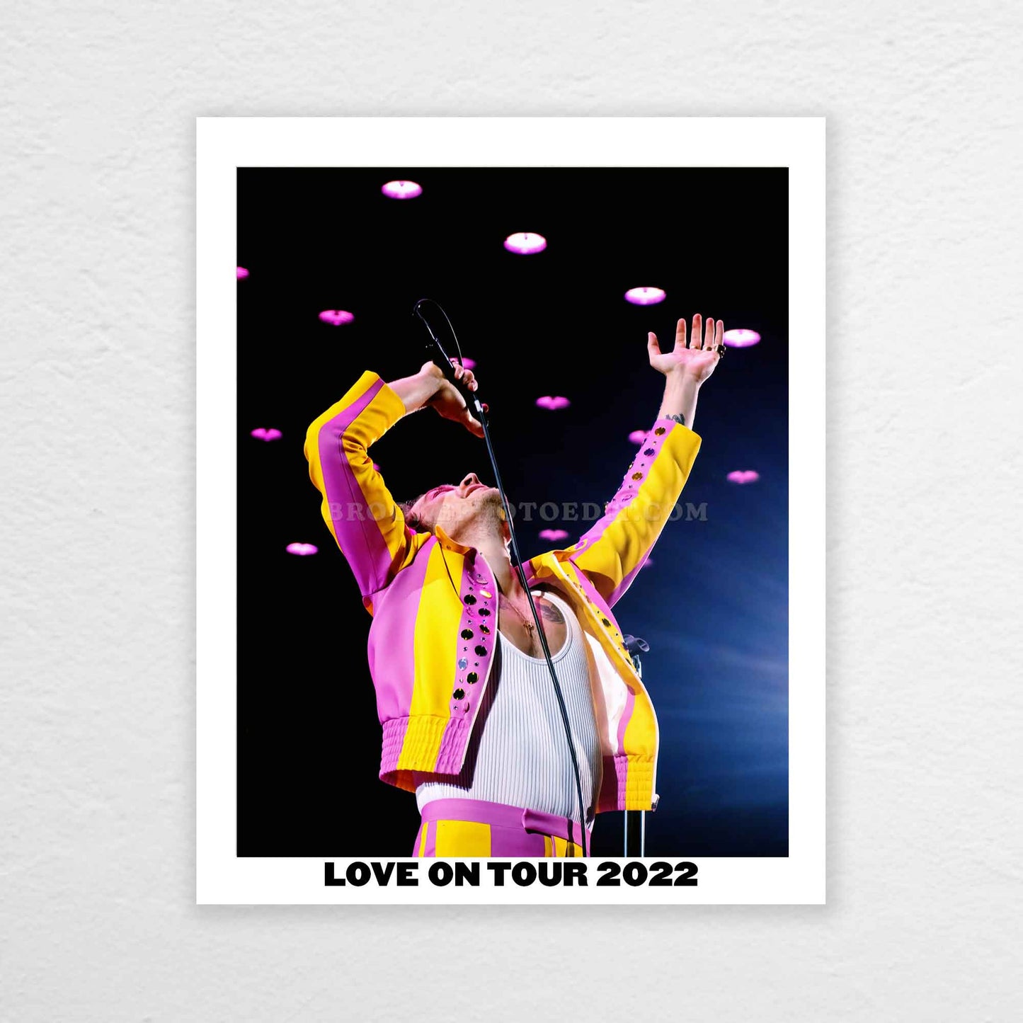 Harry Love On Tour Chicago Night 5 Print