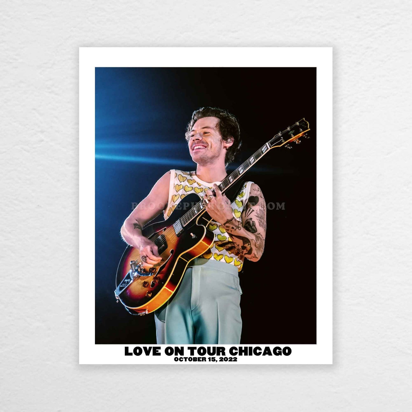 Harry Love On Tour Chicago Night 6 Print