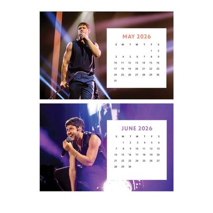2026 Niall Horan Desk Calendar