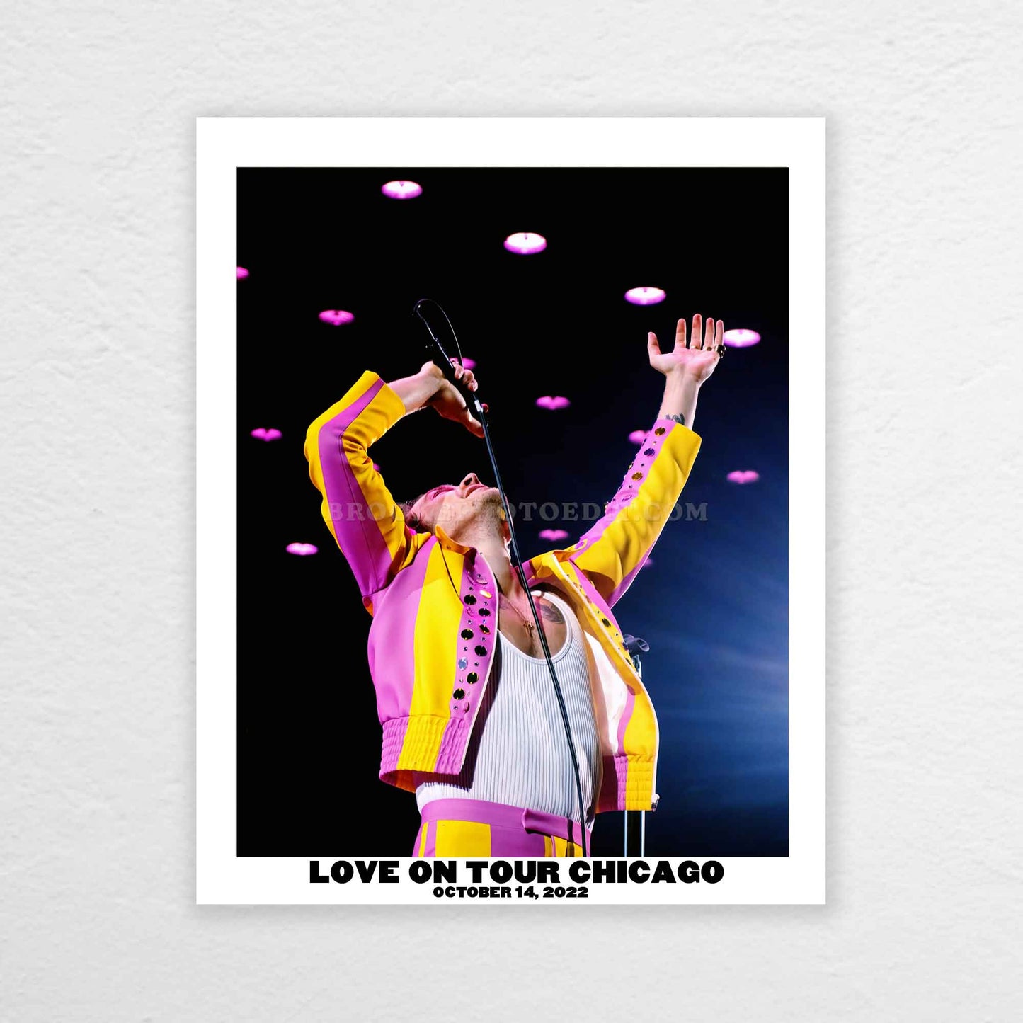 Harry Love On Tour Chicago Night 5 Print