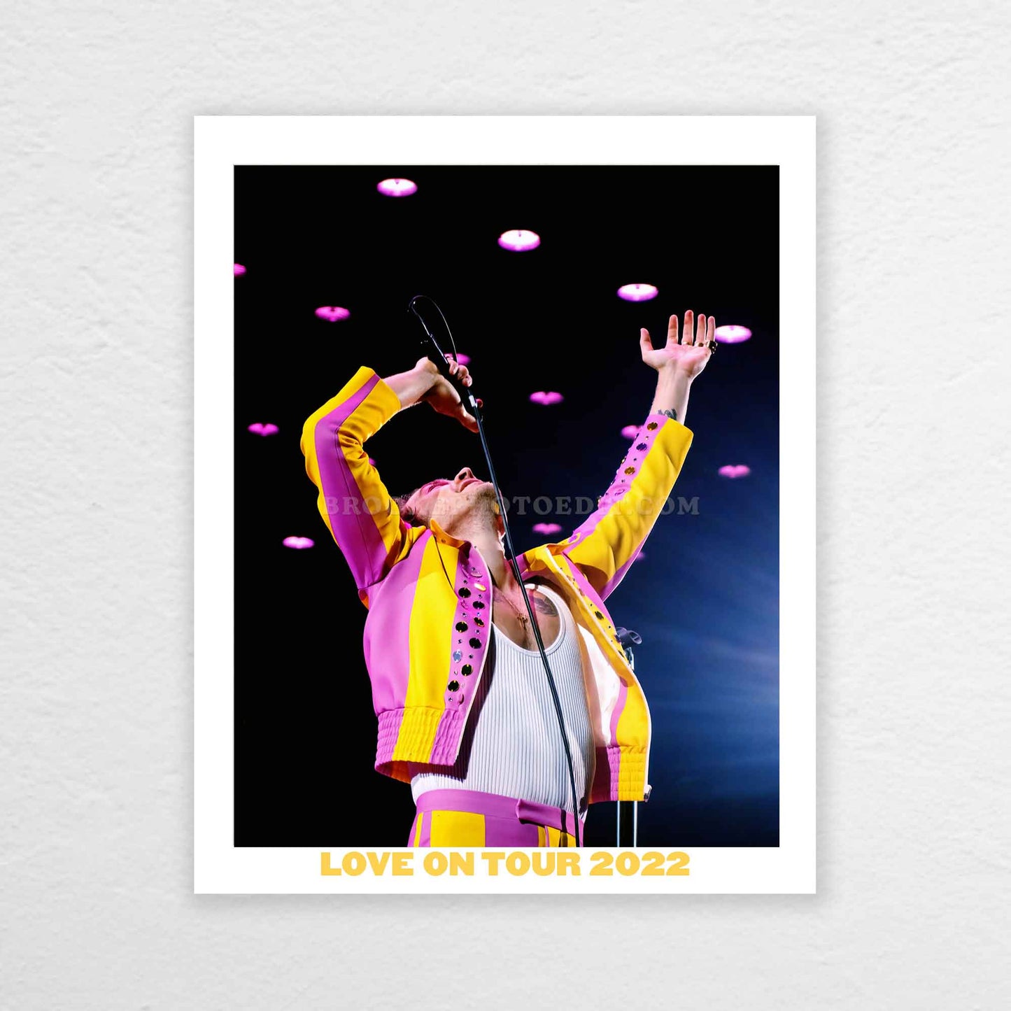 Harry Love On Tour Chicago Night 5 Print