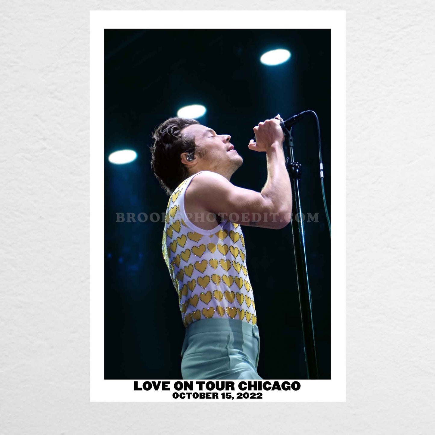 Harry Love On Tour Chicago Night 6 Print