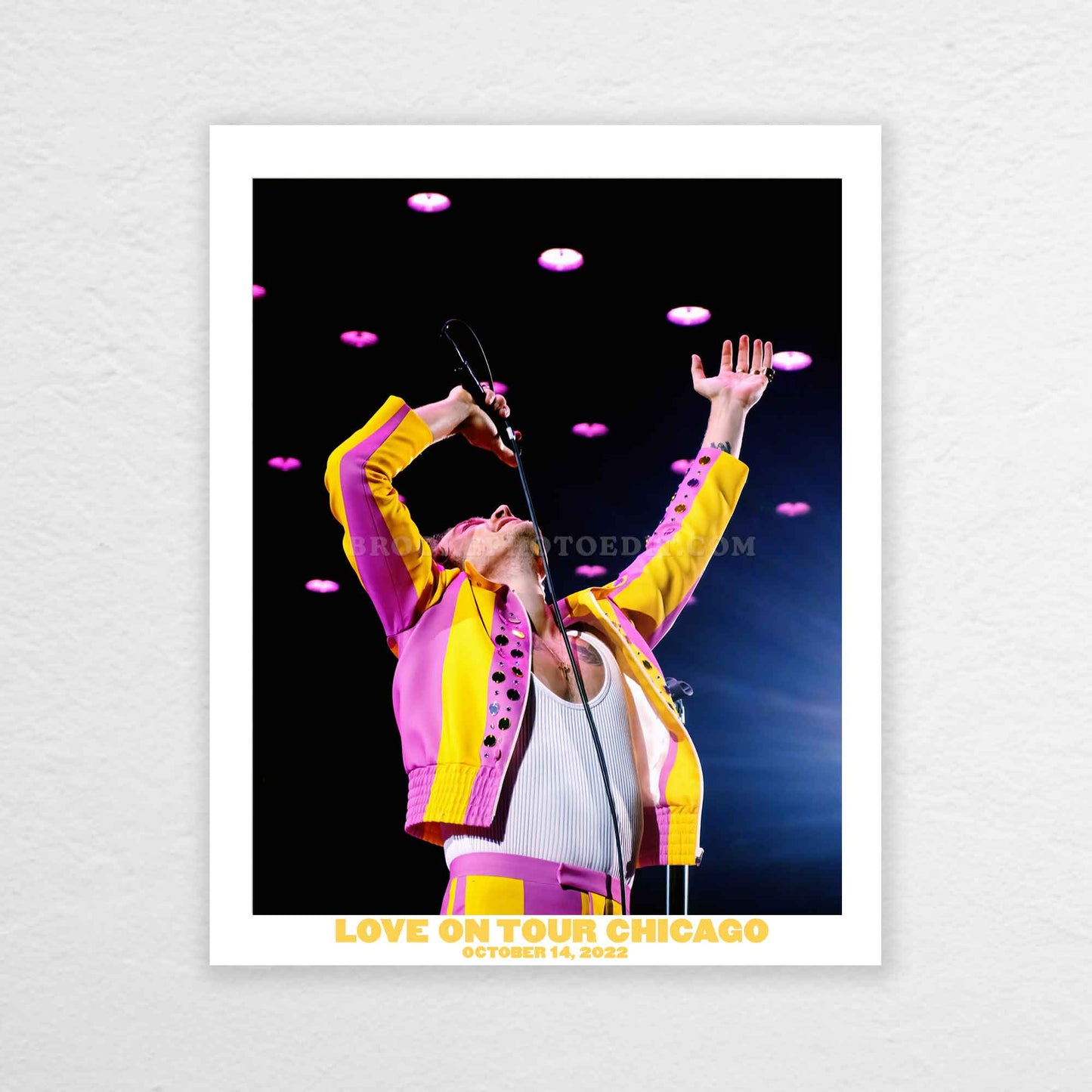 Harry Love On Tour Chicago Night 5 Print