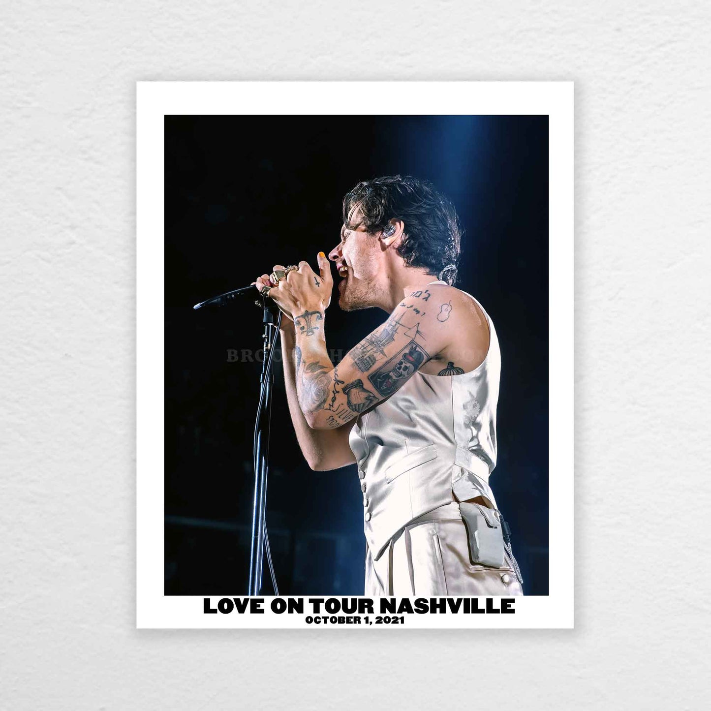 Harry Love On Tour Nashville Night 2 Print