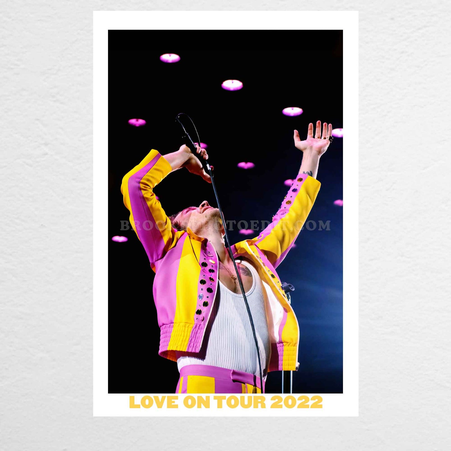 Harry Love On Tour Chicago Night 5 Print