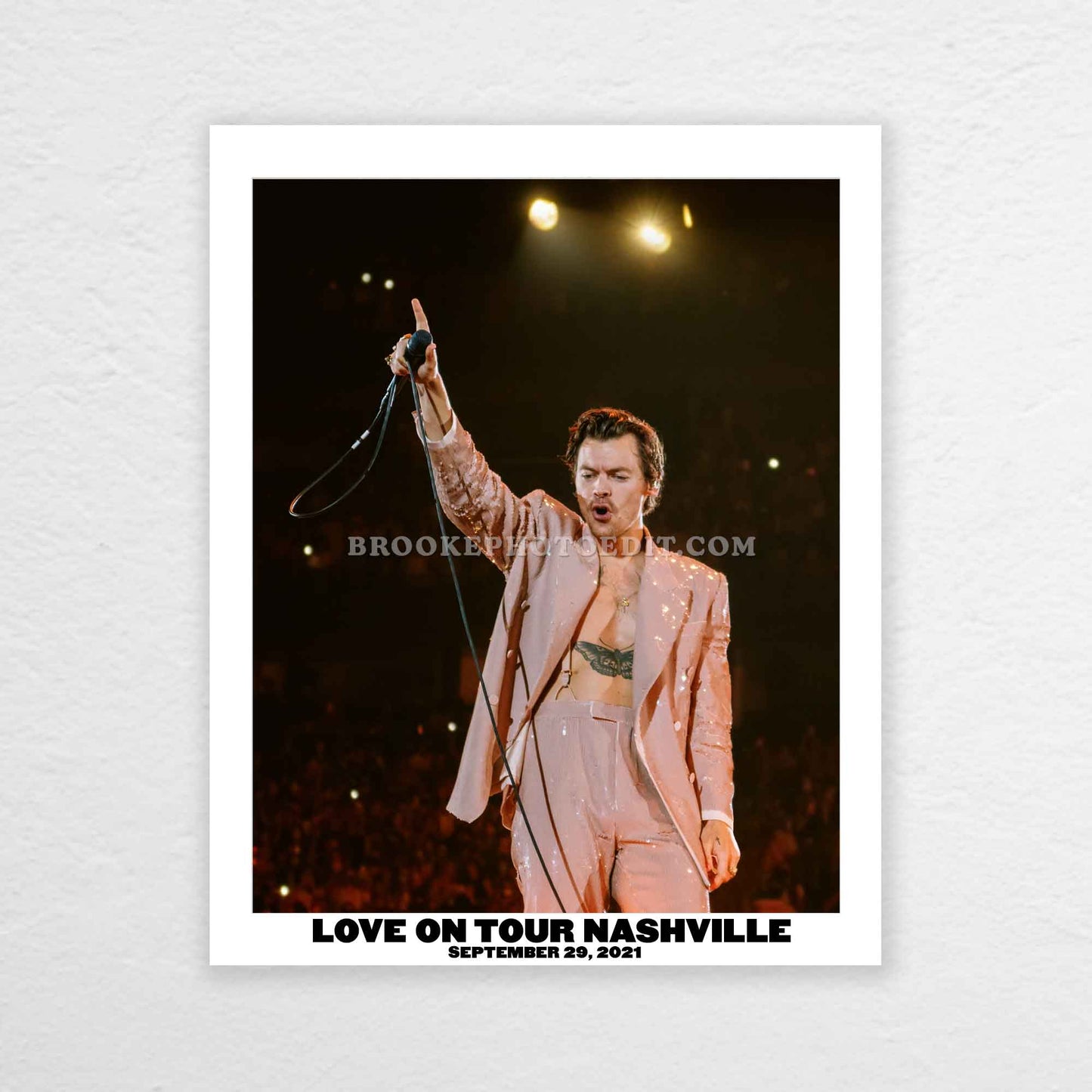 Harry Love On Tour Nashville Night 1 Print