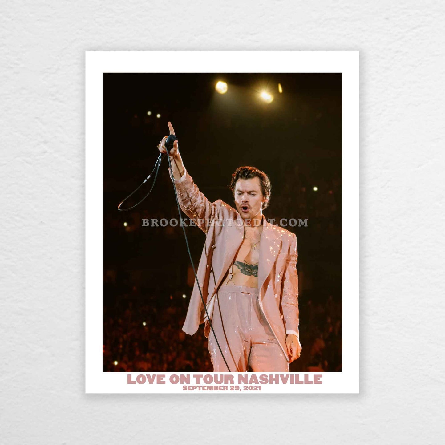 Harry Love On Tour Nashville Night 1 Print