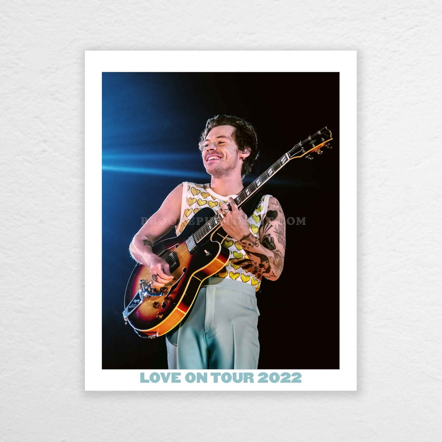 Harry Love On Tour Chicago Night 6 Print