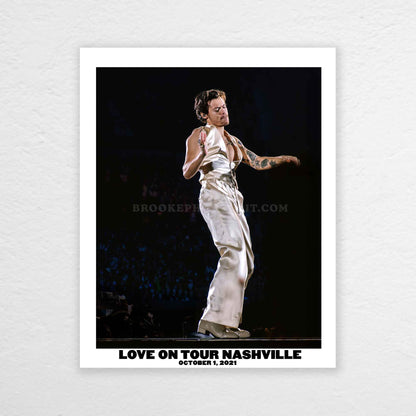 Harry Love On Tour Nashville Night 2 Print