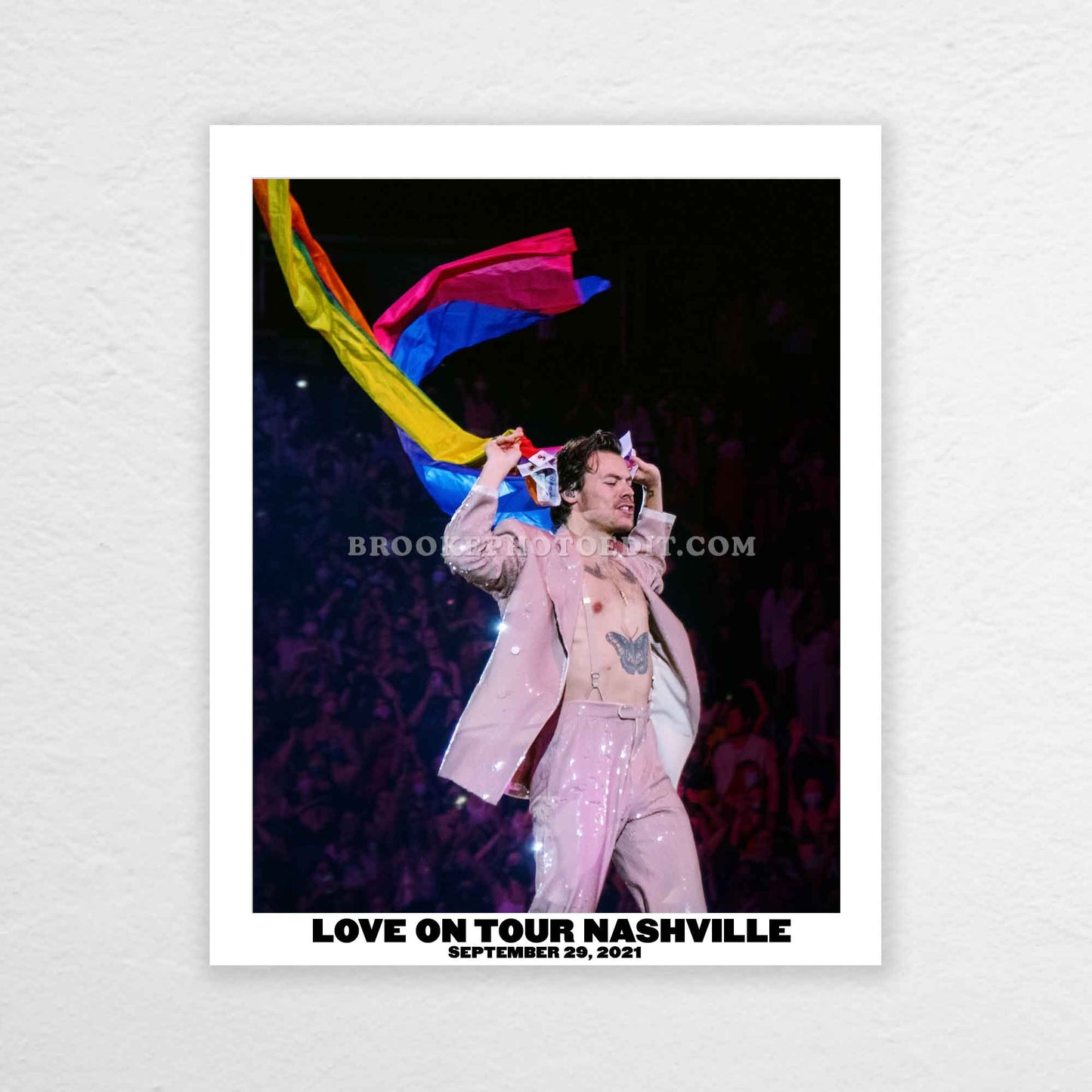 Harry Love On Tour Nashville Night 1 Print