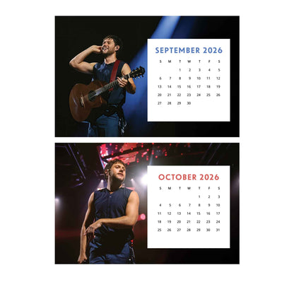 2026 Niall Horan Desk Calendar